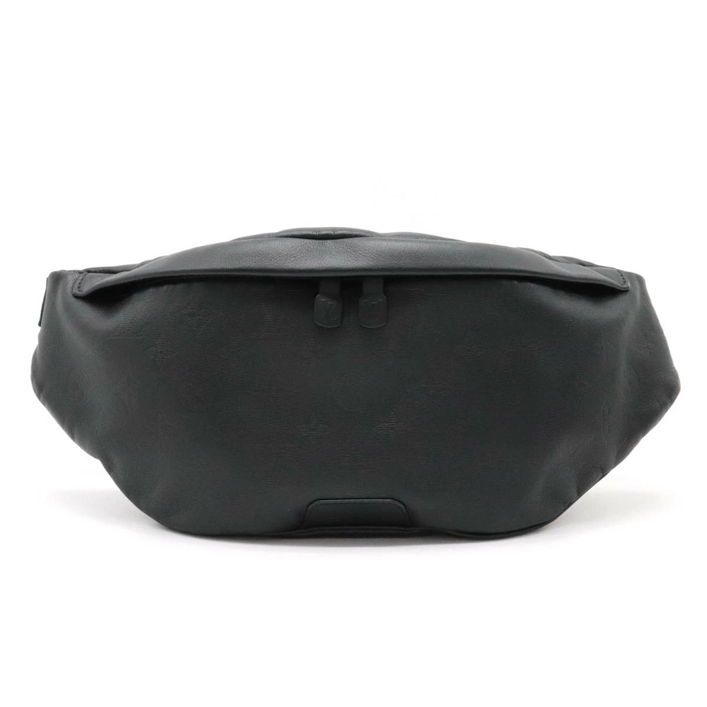 LOUIS VUITTON Monogram Shadow Black Discovery Bum Bag Waist Clutch Body